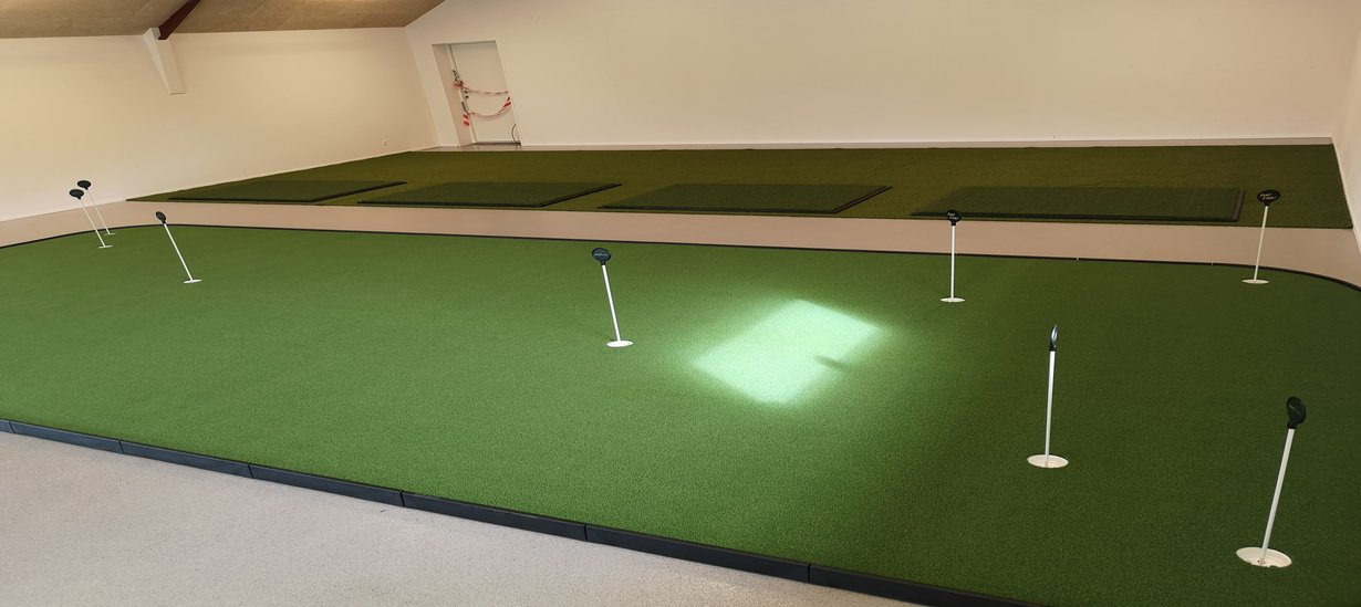 Golfdesign indendørs putting green